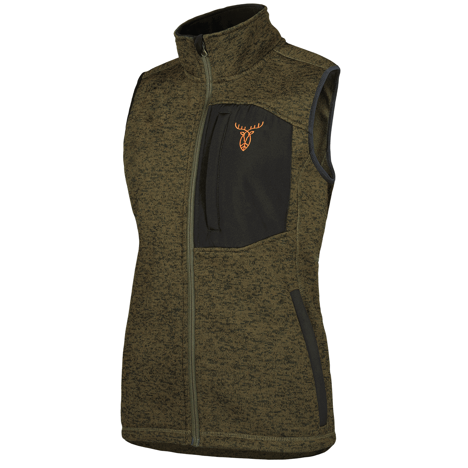  Pirscher Gear Gilet da donna in pile lavorato a maglia Vale
