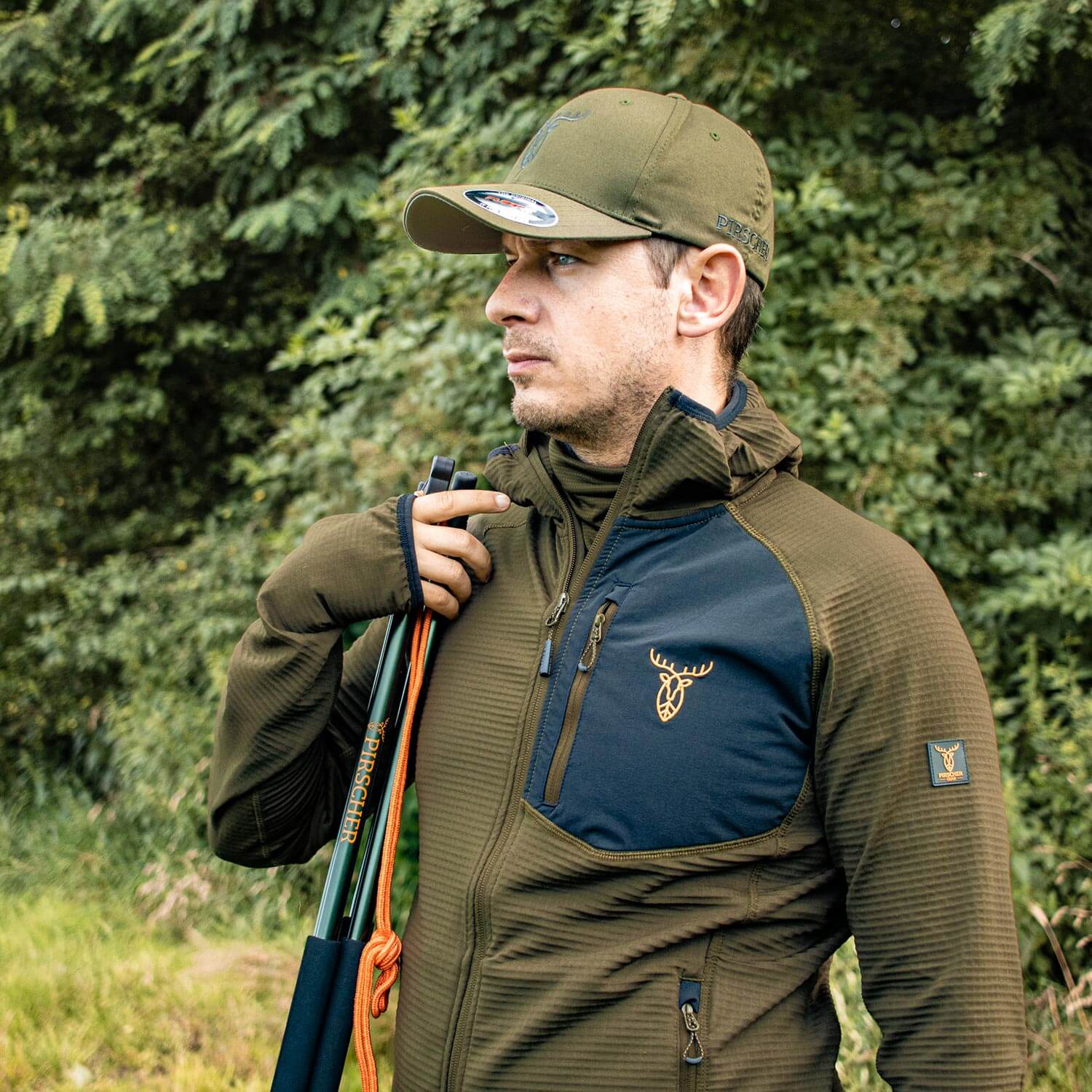  Pirscher Gear Felpa con cappuccio Tech-Fleece