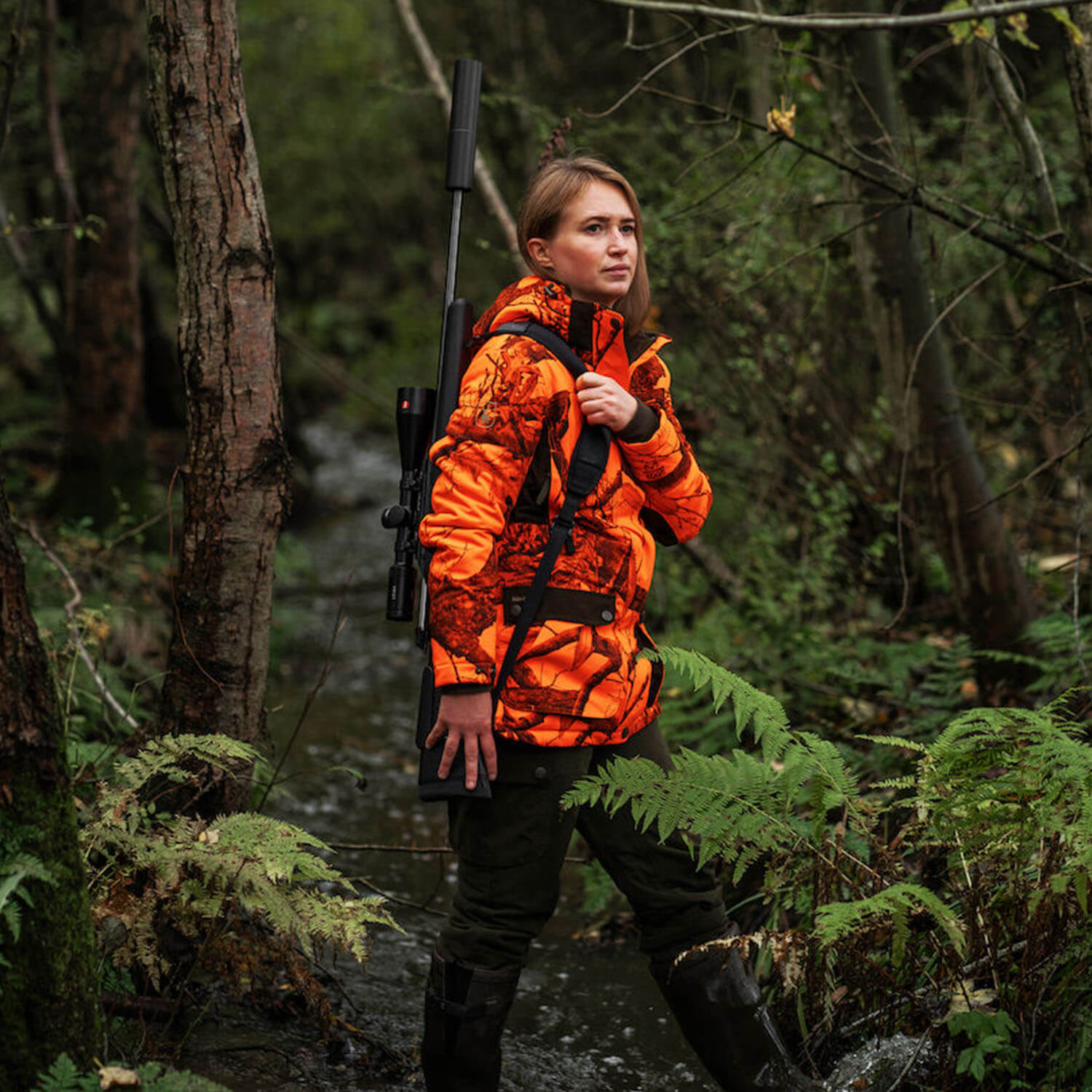  Deerhunter Giacca invernale Lady Eagle (Realtree Edge Orange)