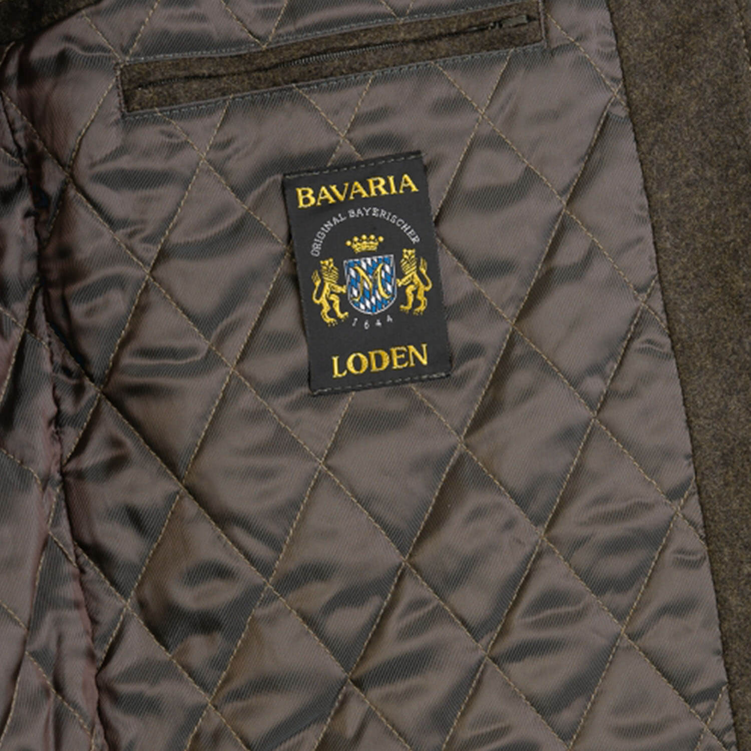 Gilet trapuntato Rascher Ludwig (verde)