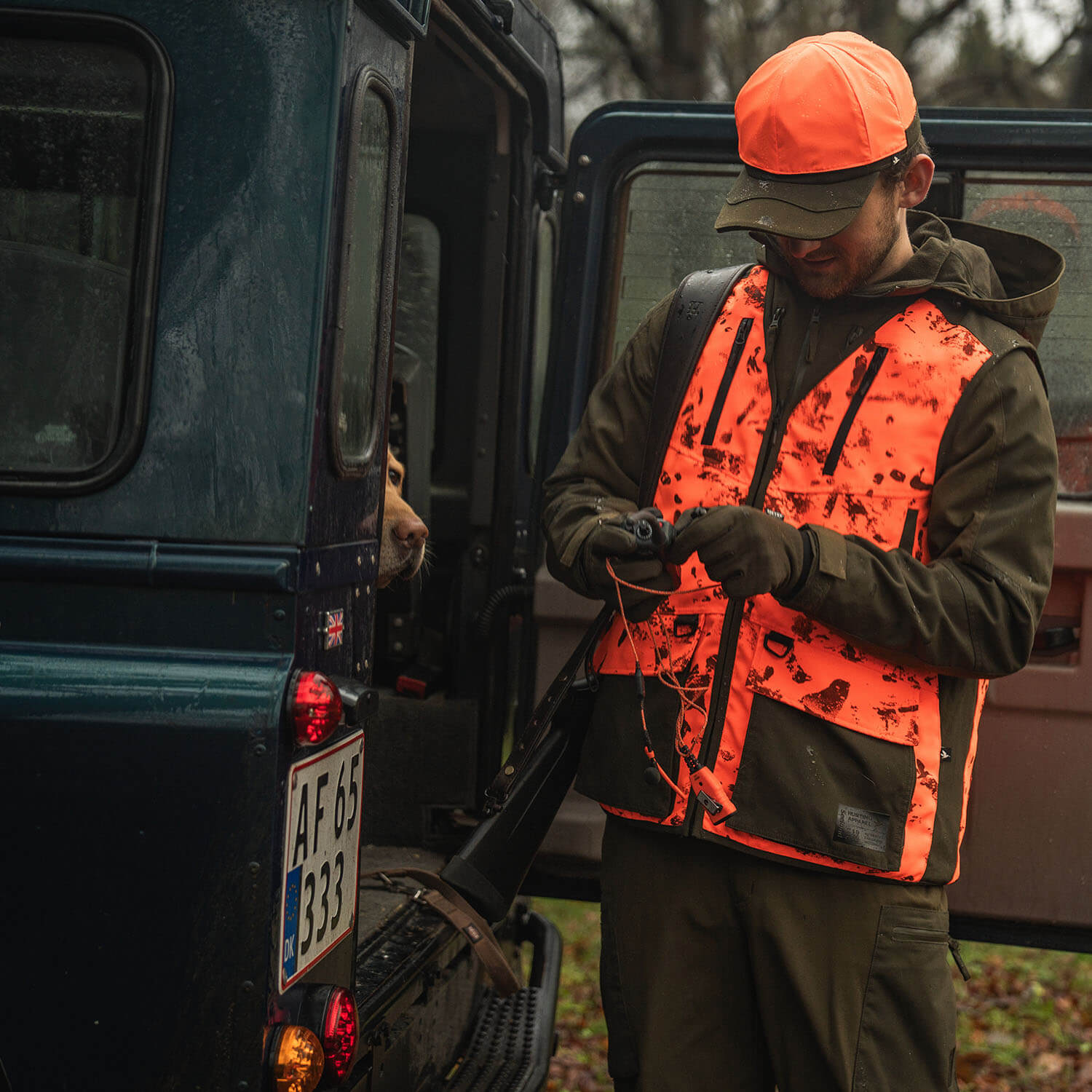  Seeland Gilet da caccia Trax Blaze (Arancione Blaze InVis MPC)