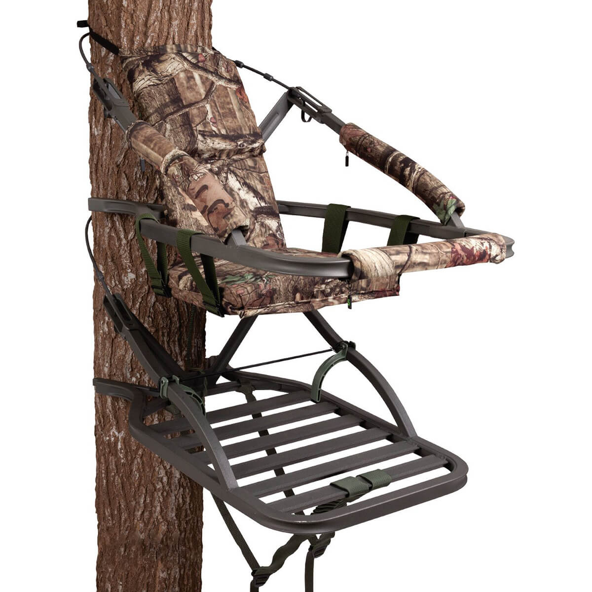  Summit Treestands Seggiolino da arrampicata Titan SD Mossy Oak - Accessori per la caccia