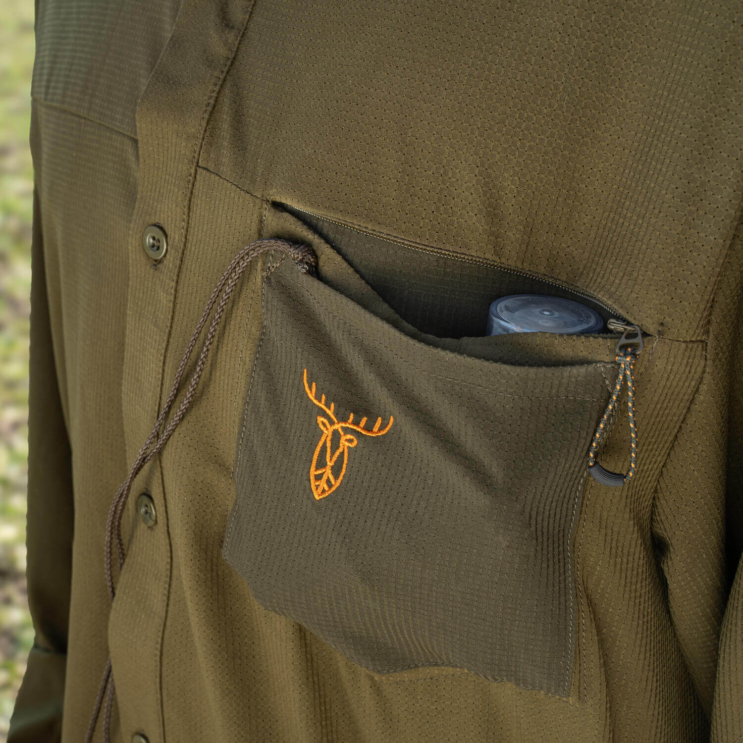  Pirscher Gear Camicia da caccia in Tanatex