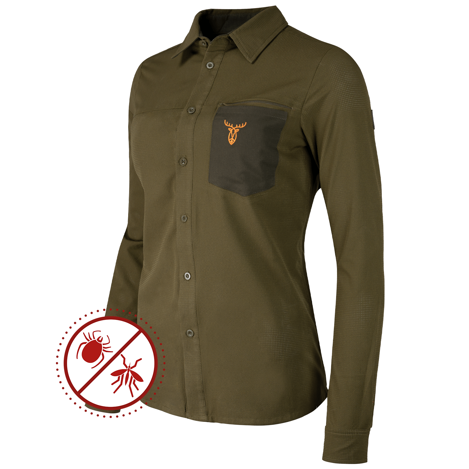 Pirscher Gear Camicetta da caccia Tanatex da donna  Pirscher Gear Camicetta da caccia Tanatex da donna