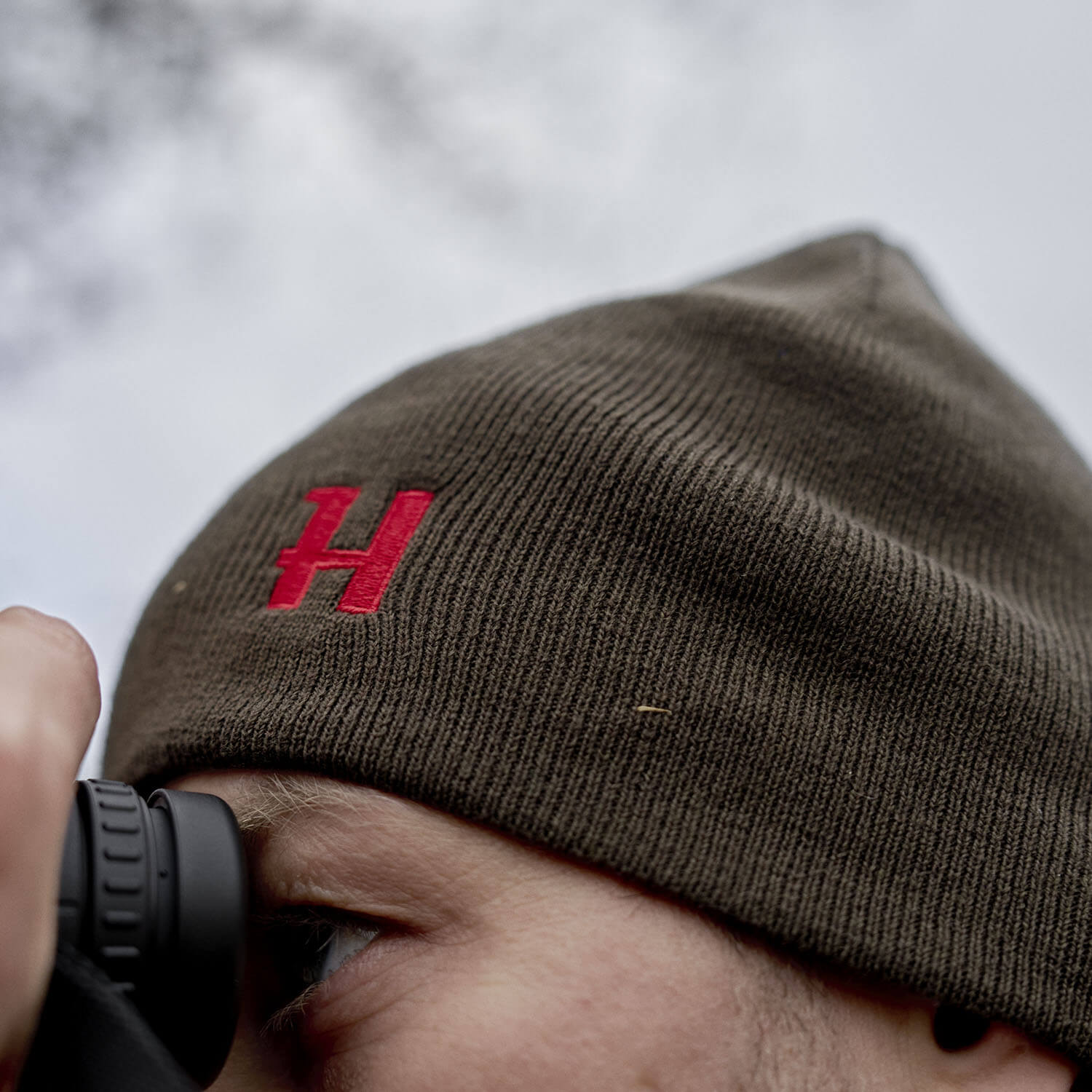  Härkila Cappello reversibile Aspire (Shadow Brown/Rosso)