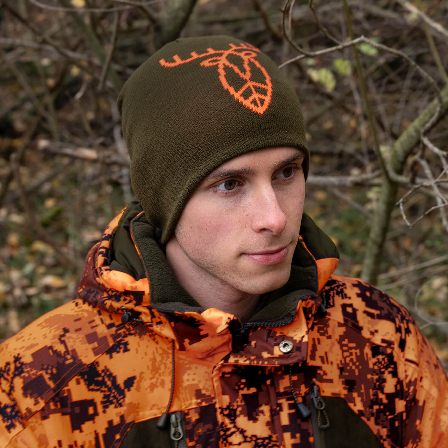  Pirscher Gear Cappello reversibile (verde/arancione)
