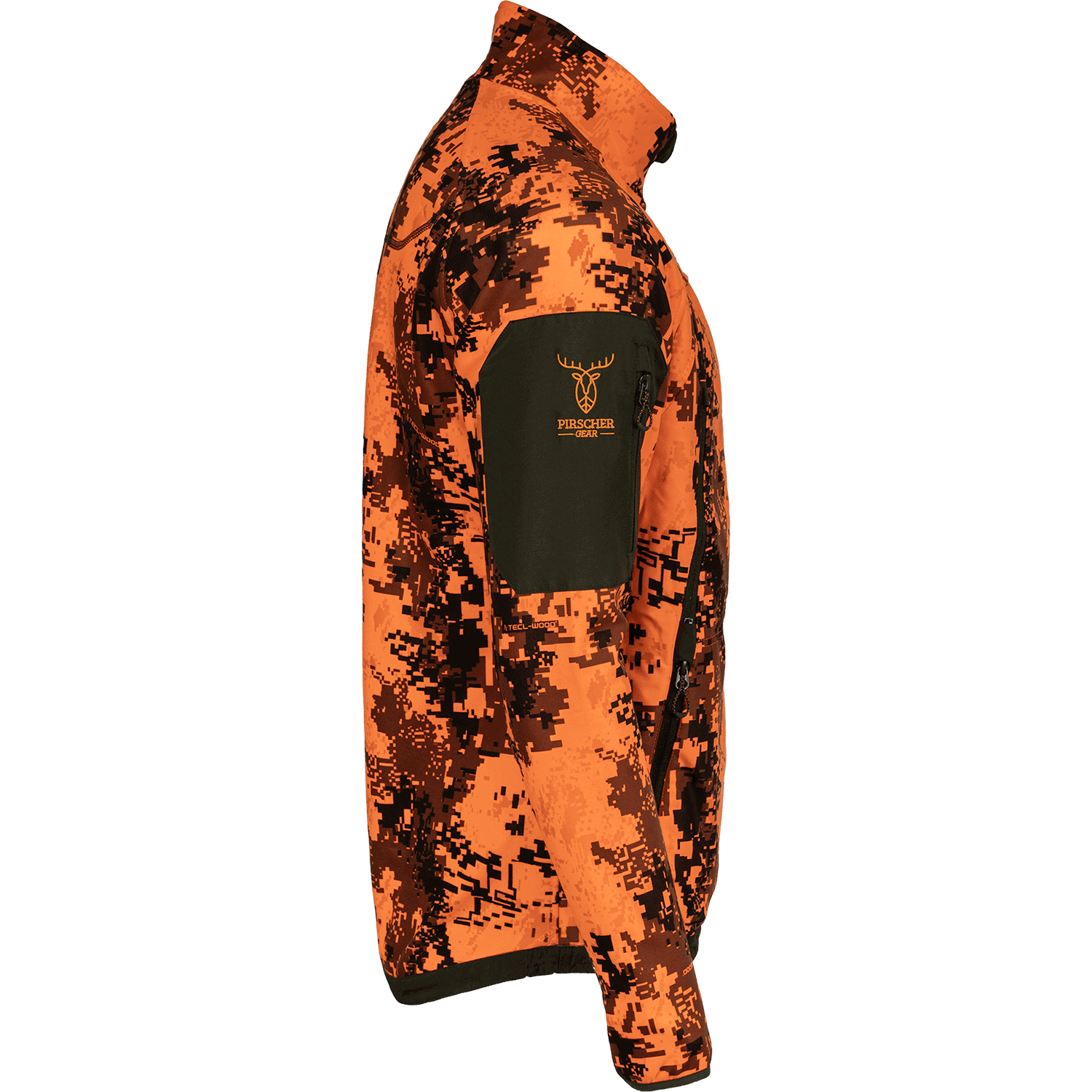  Pirscher Gear Giacca in pile reversibile (blaze/marrone)