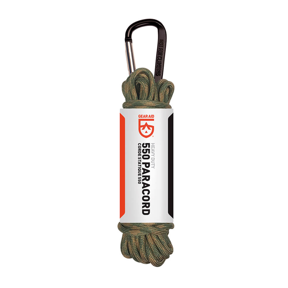 GearAid Corda paracord mimetica 550 - 9m - Accessori per la caccia