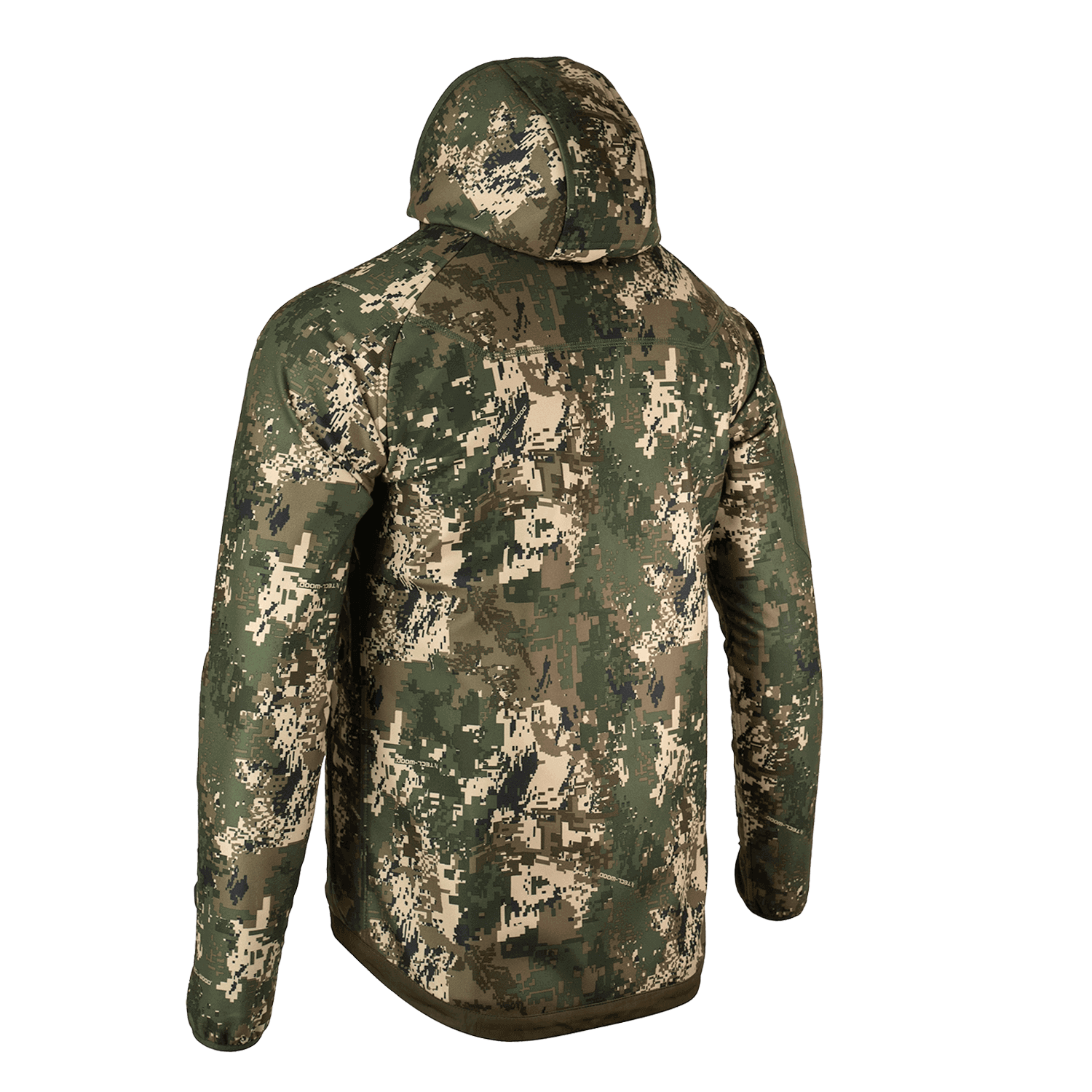  Pirscher Gear Giacca con cappuccio in pile reversibile (Optimax 2S/verde)