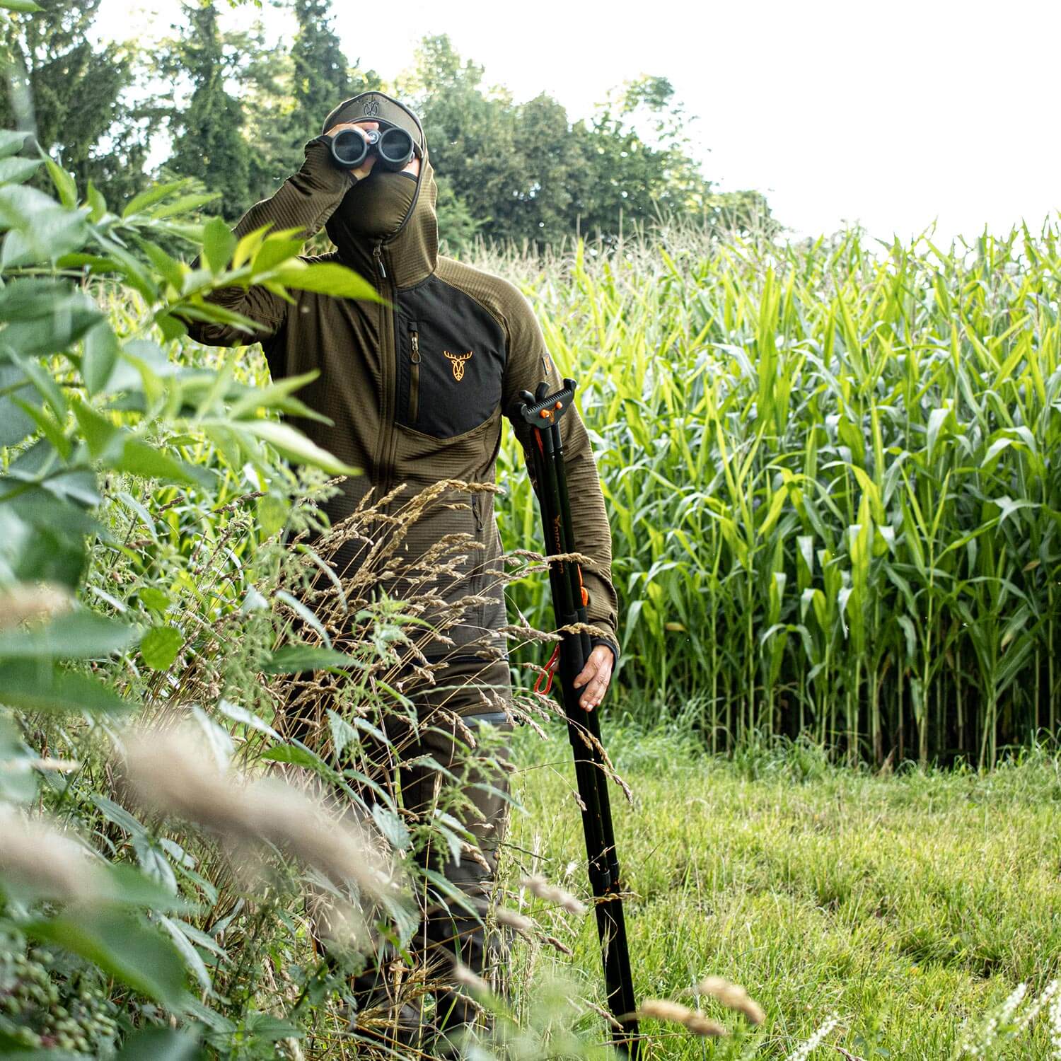  Pirscher Gear Felpa con cappuccio Tech-Fleece