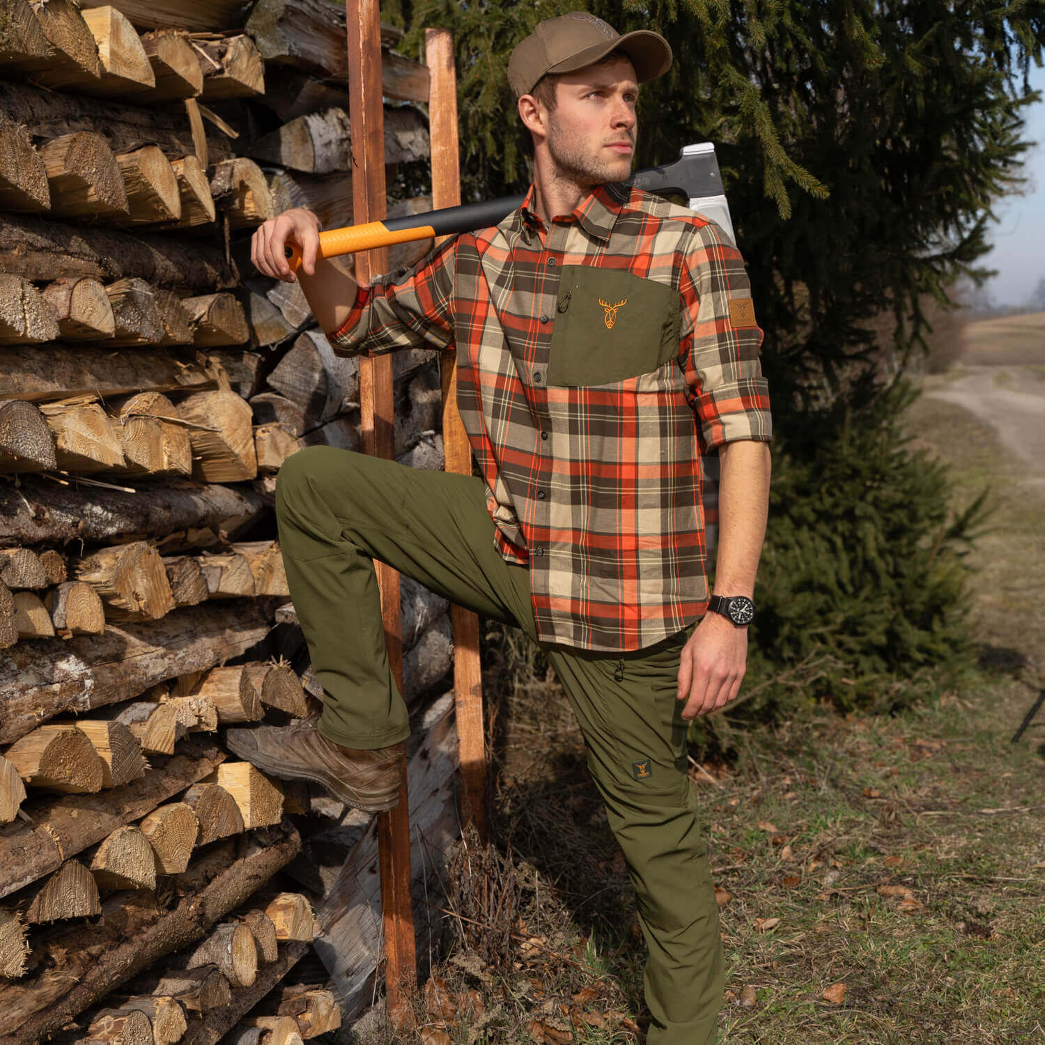  Pirscher Gear Pantaloni Flex Pro (verdi)