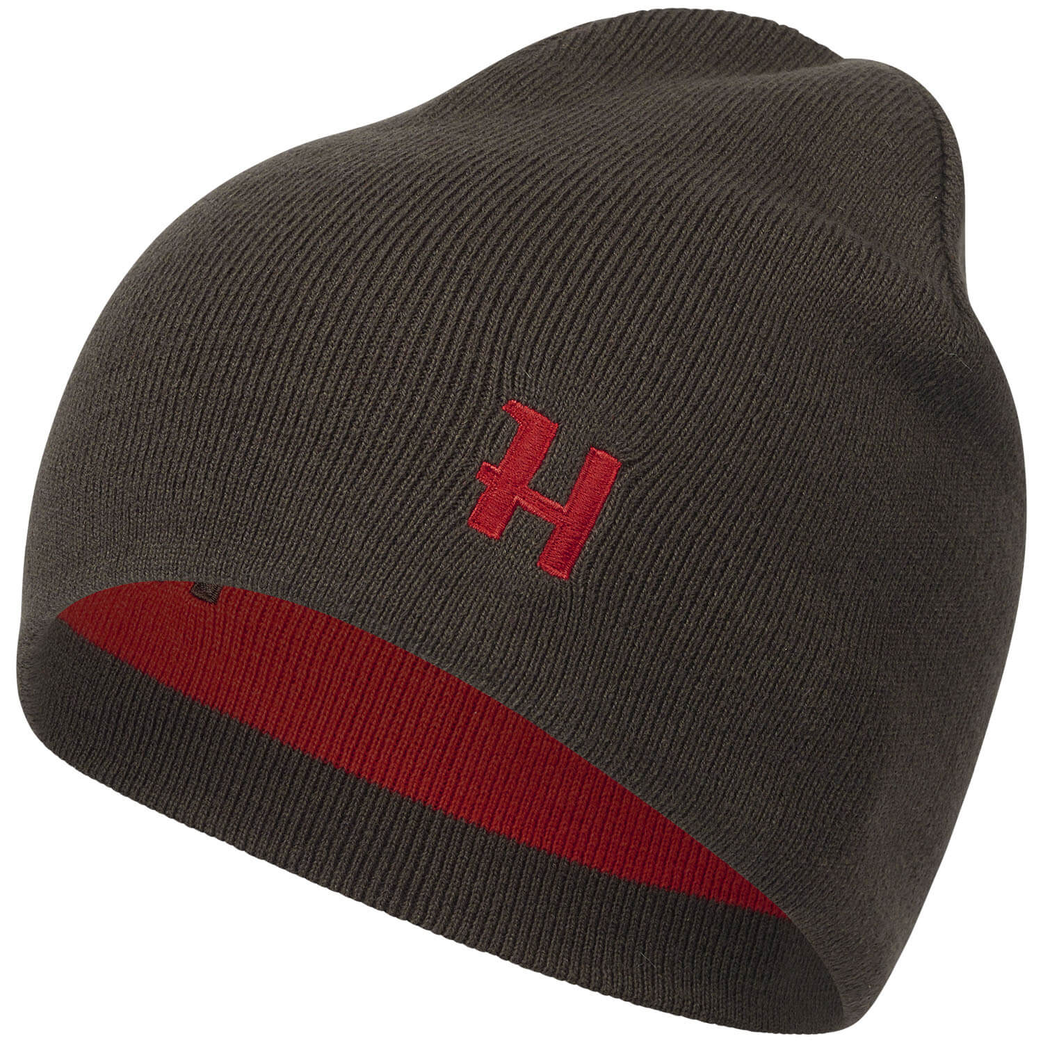  Härkila Cappello reversibile Aspire (Shadow Brown/Rosso)