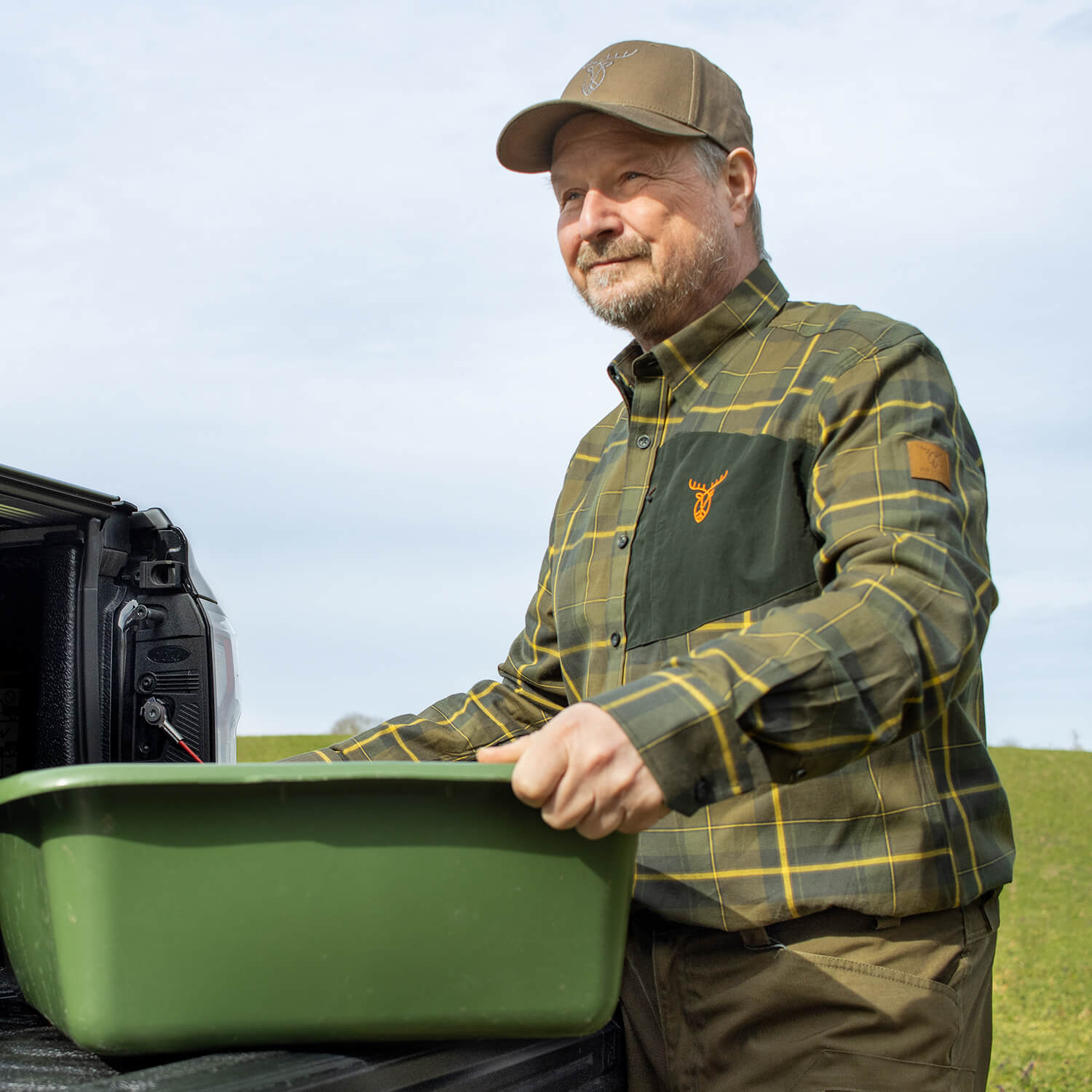  Pirscher Gear Camicia Field (verde brillante)