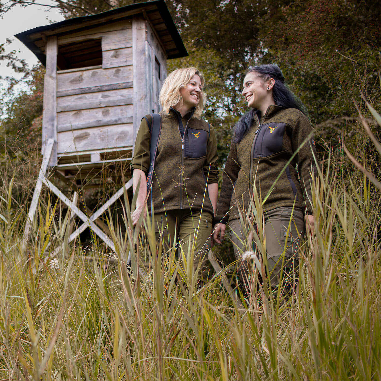  Pirscher Gear Gilet da donna in pile lavorato a maglia Vale