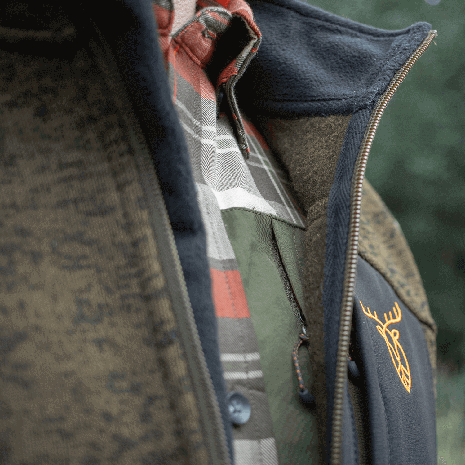  Pirscher Gear Gilet in pile lavorato a maglia Vale