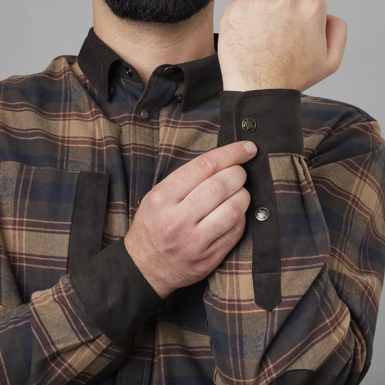  Härkila Camicia Aivak (bordeaux)