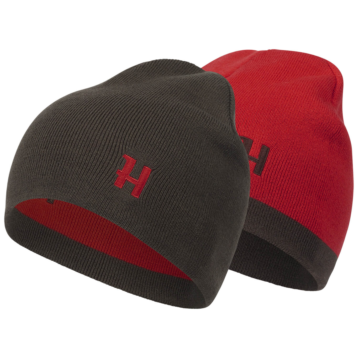  Härkila Cappello reversibile Aspire (Shadow Brown/Rosso)
