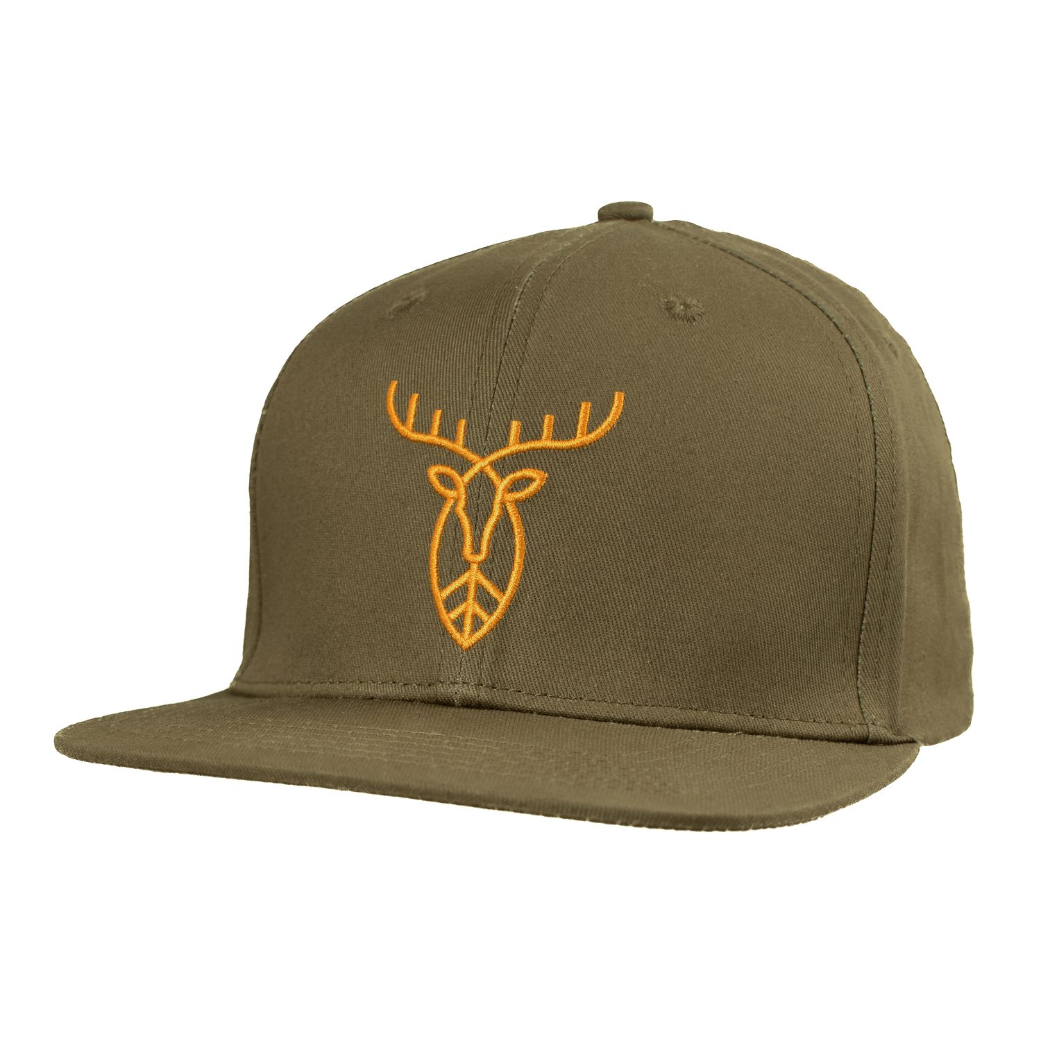  Pirscher Gear Cappello con bordo piatto (verde)