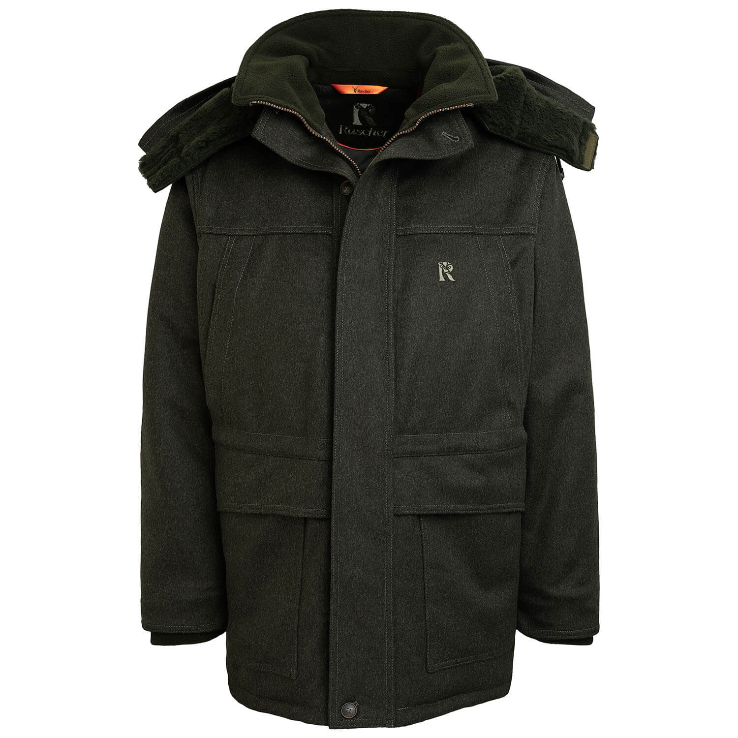 Giacca Rascher Classic-Iso in loden (verde)