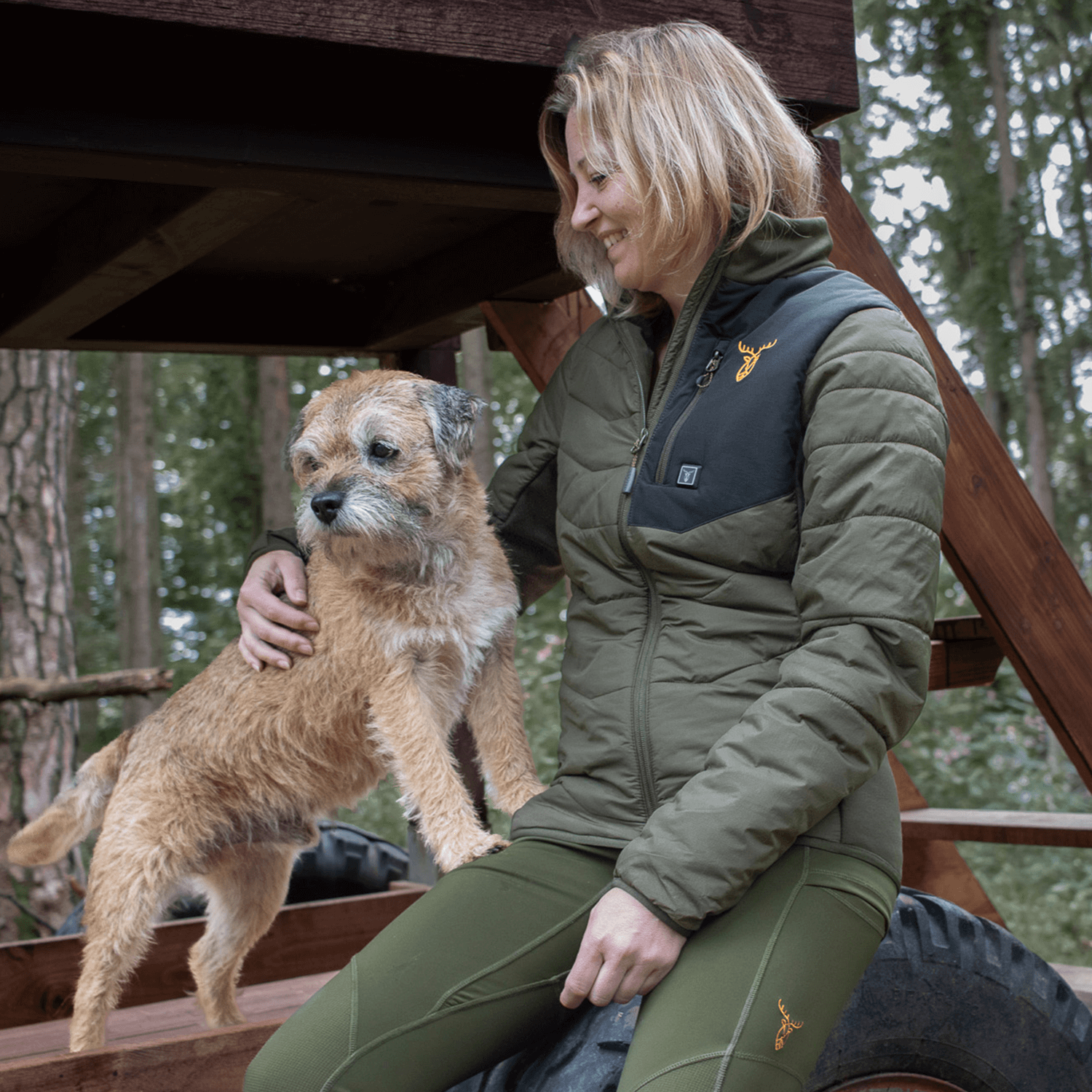  Pirscher Gear Giacca da riscaldamento da donna