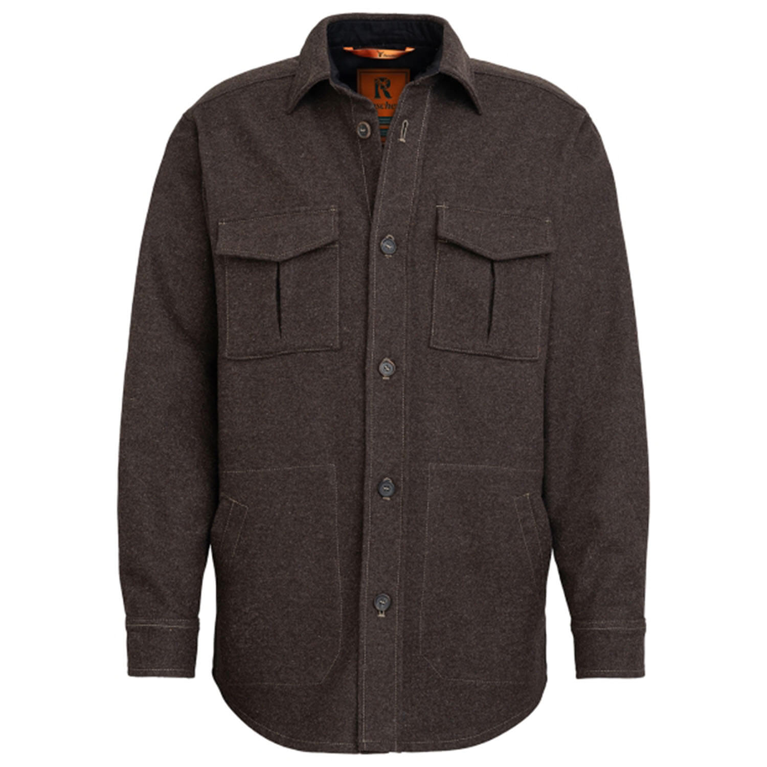 Camicia Rascher loden Franz (marrone)