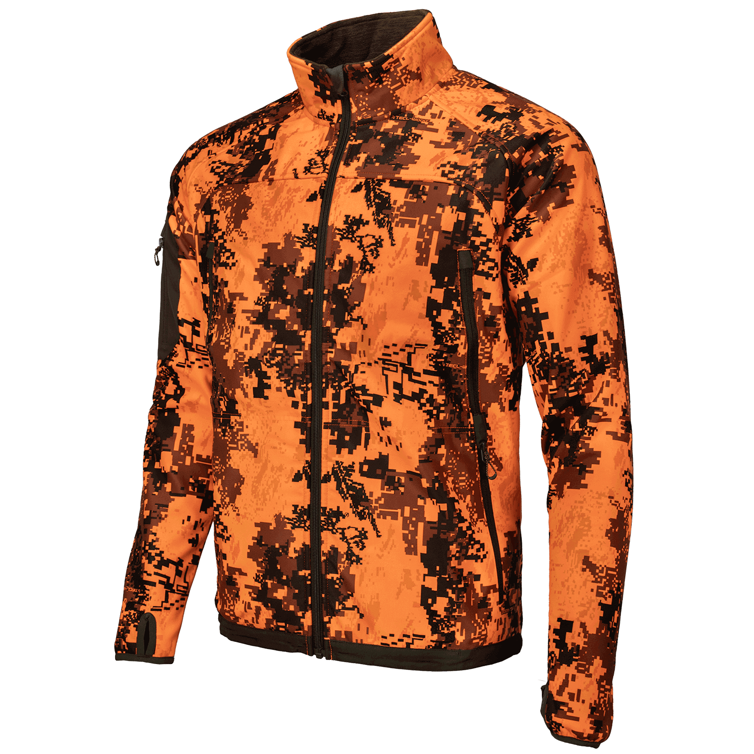  Pirscher Gear Giacca in pile reversibile (blaze/marrone)
