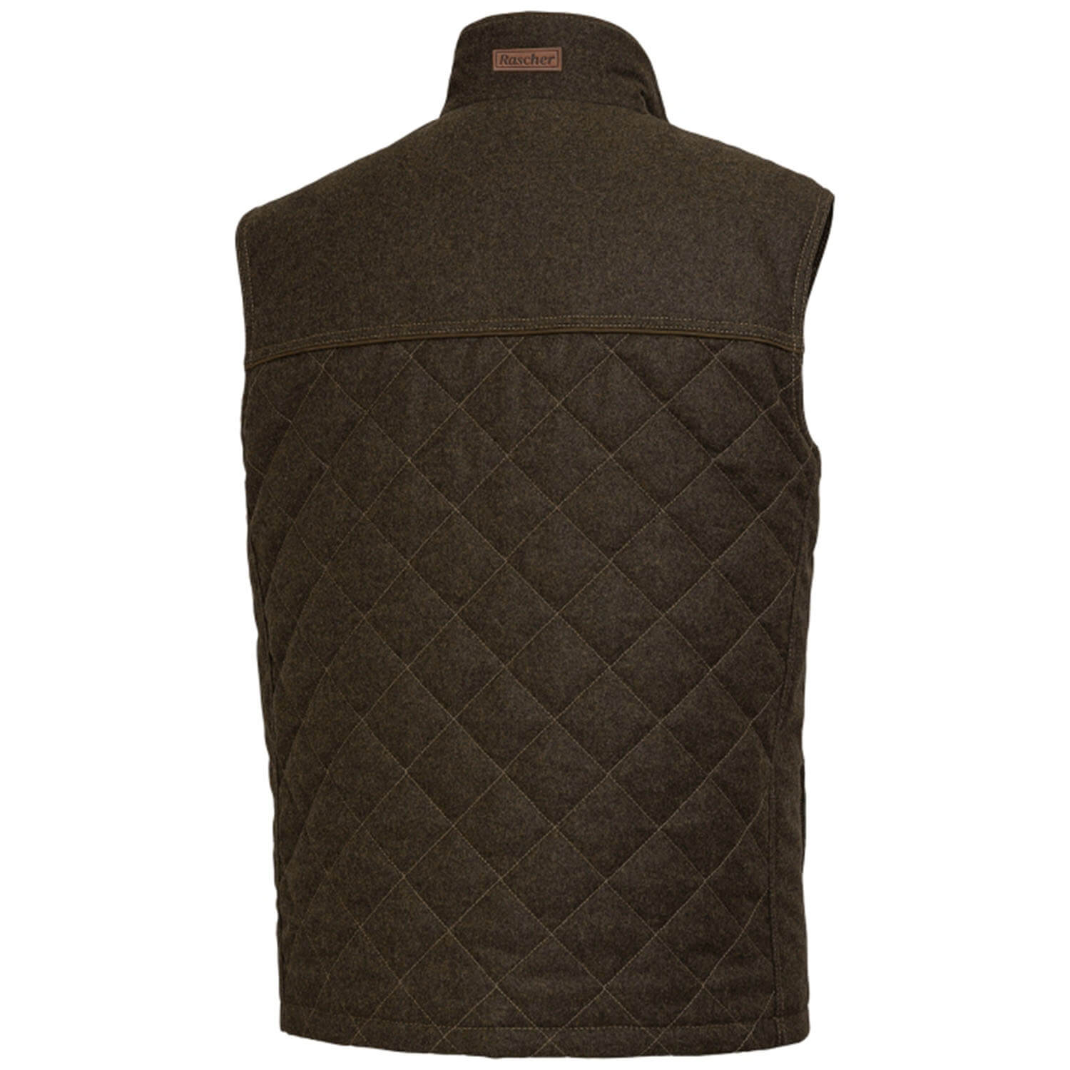 Gilet trapuntato Rascher Ludwig (verde)