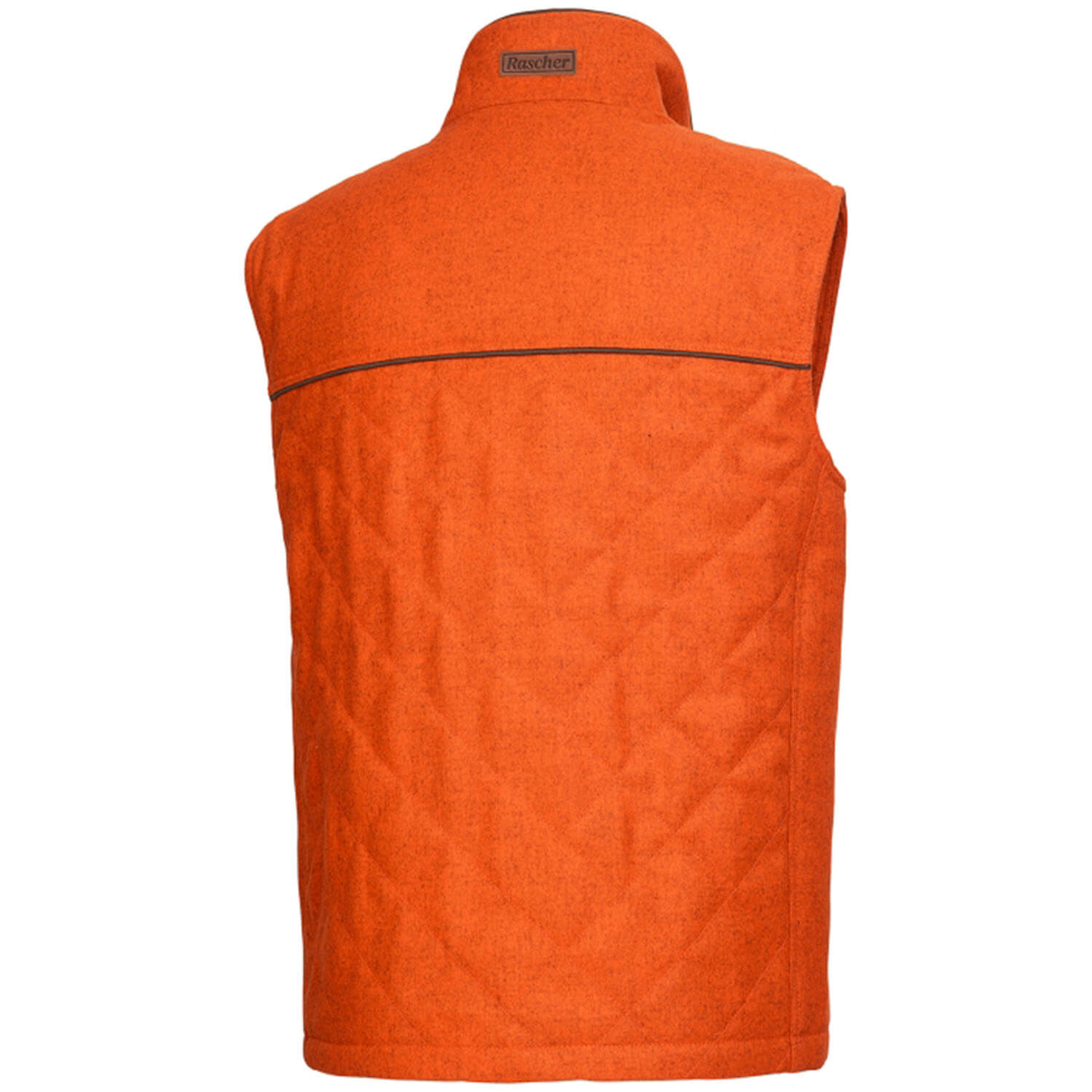 Gilet trapuntato Rascher arancione