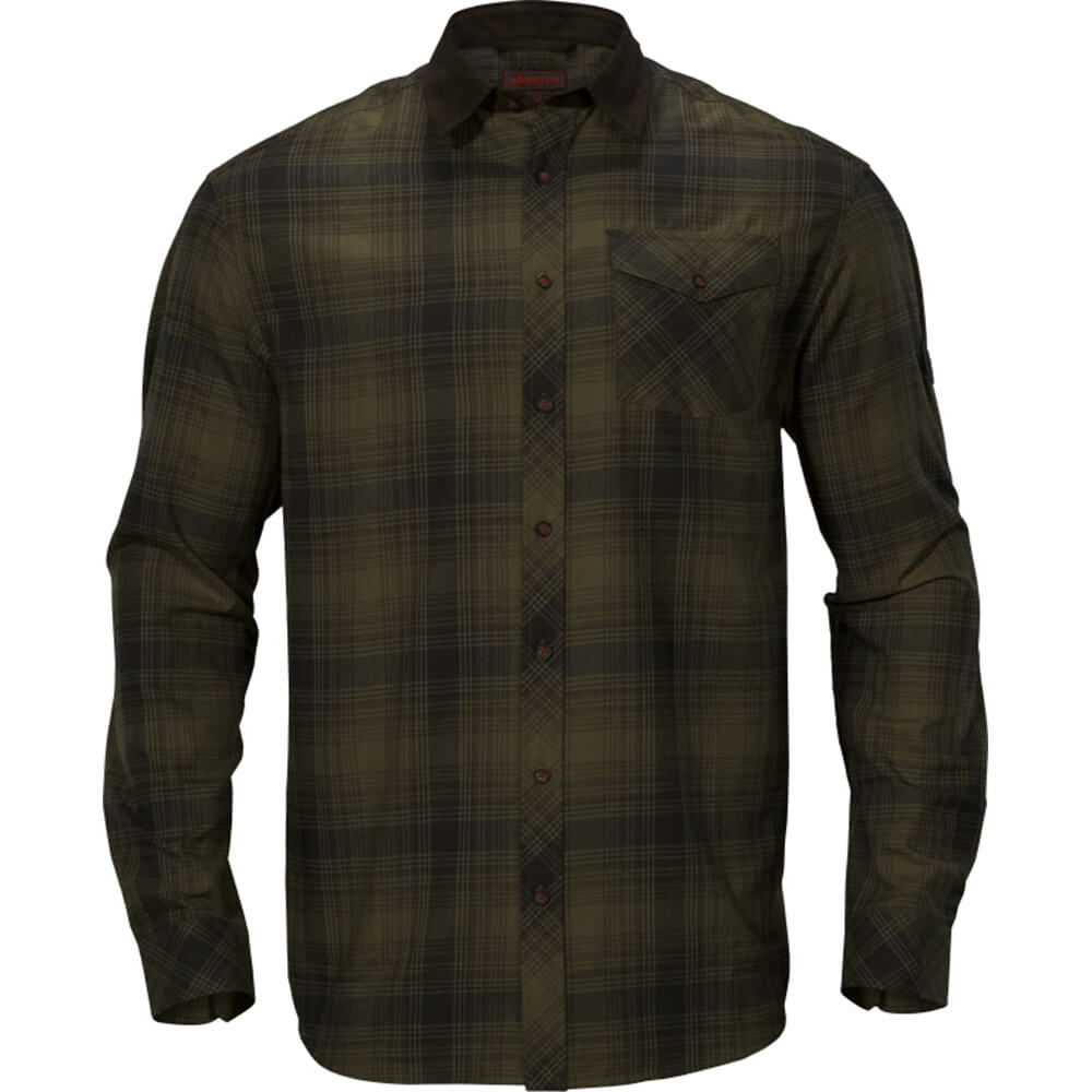  Härkila Camicia di flanella Driven Hunt (a quadri verdi)